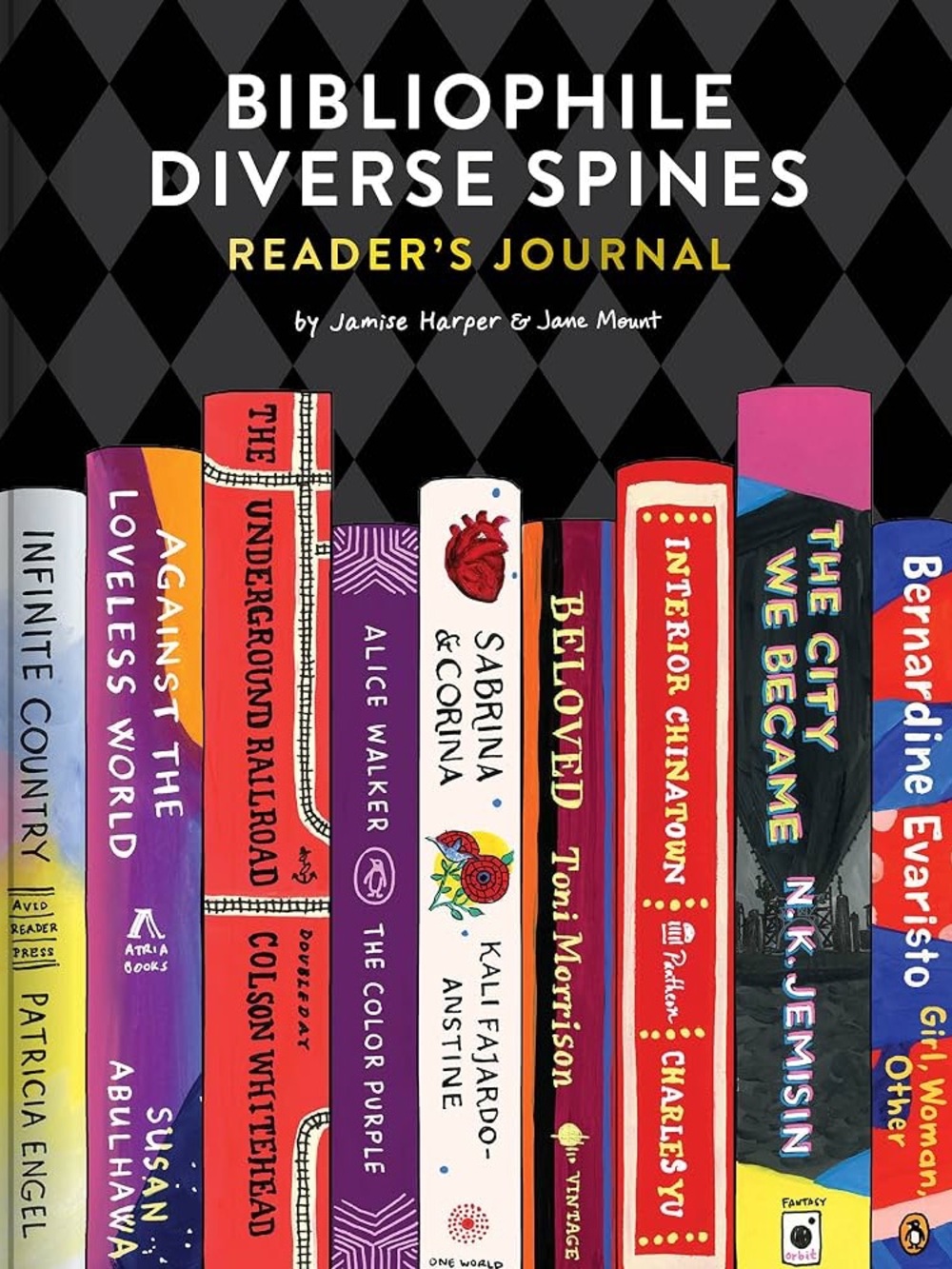 Chronicle Books Bibliophile Diverse Spines Reader's Journal | NWT
